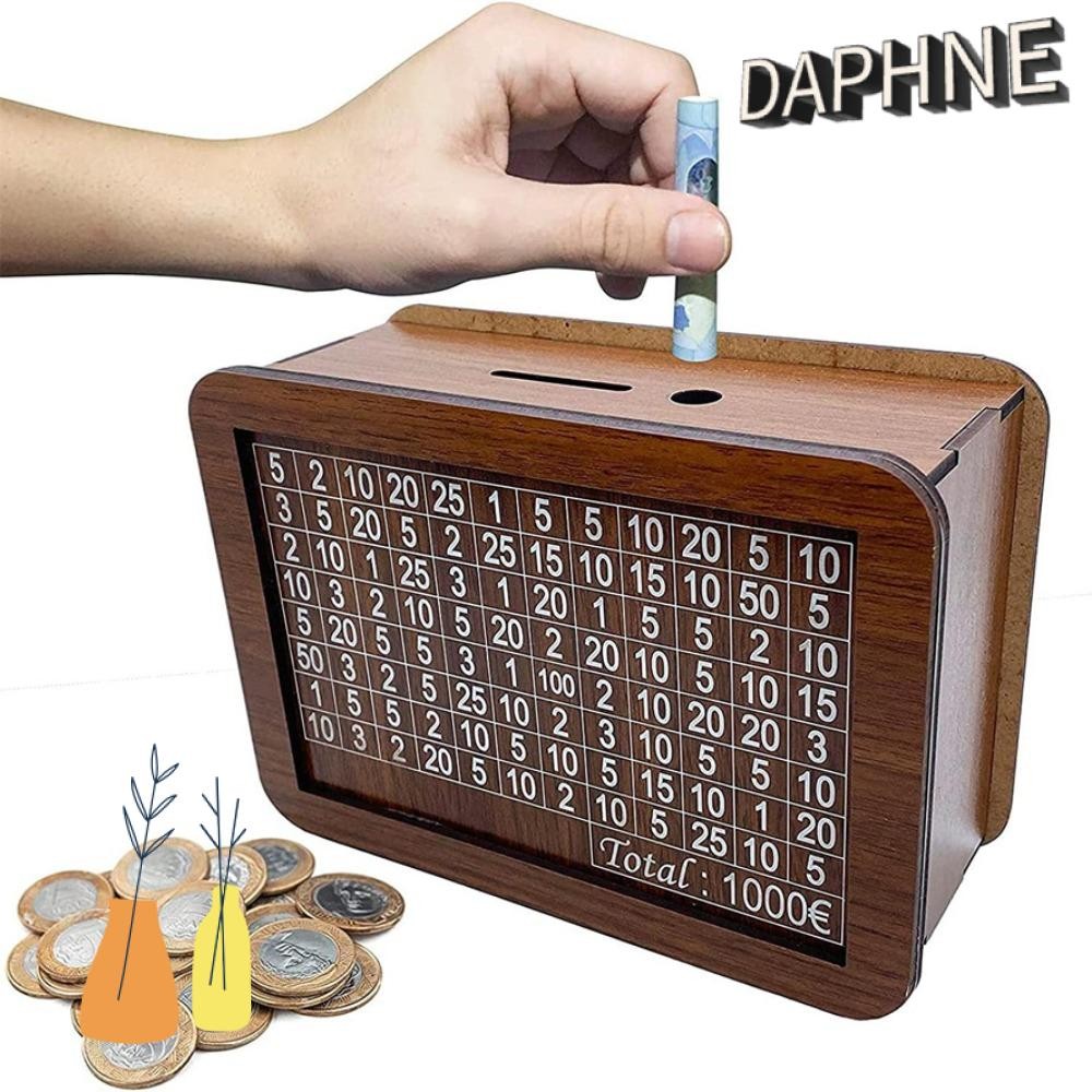 DAPHS Piggy Bank, Có thể tái sử dụng với mục tiêu tiết kiệm tiền Hộp đựng tiền, Hộp tiết kiệm tiền t