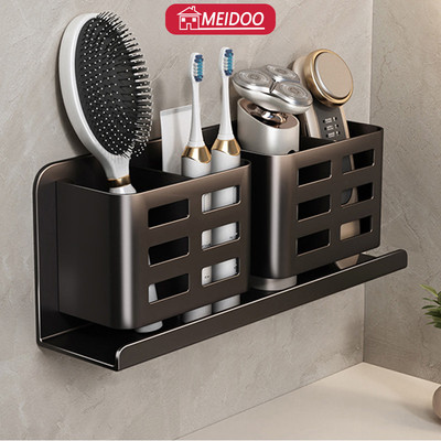 Giá lưu trữ MEIDOO, có thể đặt dao cạo và các mặt hàng khác, đáy rỗng để sạc dễ dàng