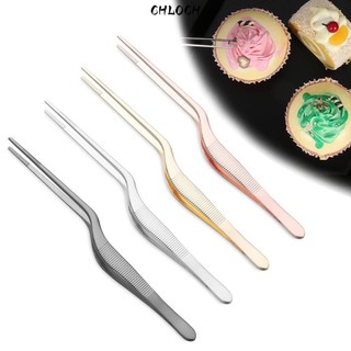 CHLOCH Nhíp Thực Phẩm Mạ Dụng Cụ Nhà Bếp Đầu Bếp Kẹp BBQ
