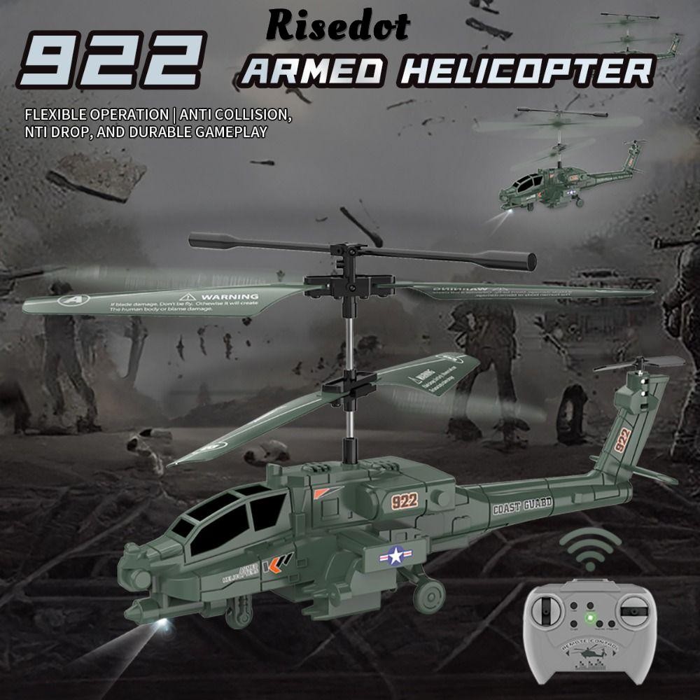 Máy bay trực thăng RC RISEDOT, Máy bay điều khiển từ xa bằng kim loại nhựa 2,5 CH, Sở thích có thể s