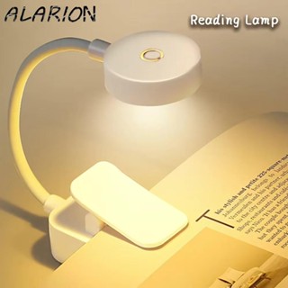 Đèn kẹp sách LED ALARION, Đèn bàn phòng ngủ có thể điều chỉnh độ sáng vô cấp 3 màu, Bảo vệ mắt Mini cầm tay 360° Xoay đèn đọc sách với Clip học tập