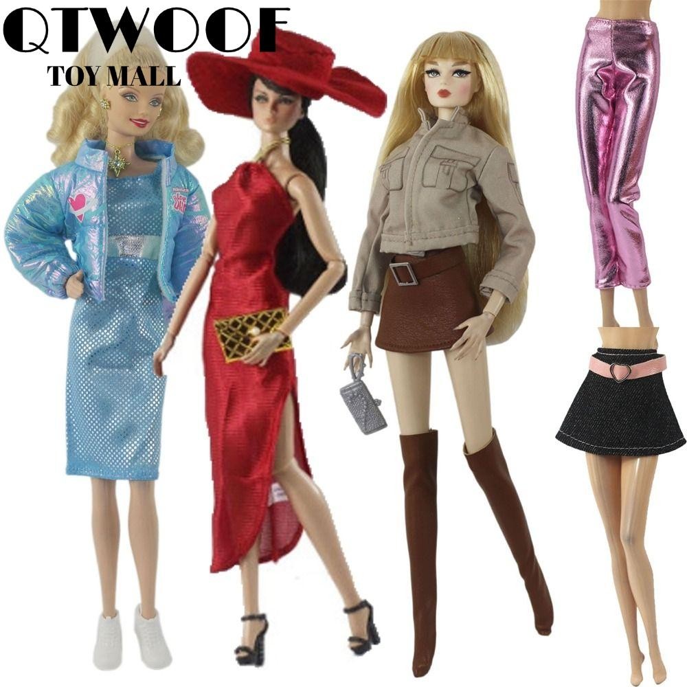 QTWOOF   Đầm Đồ Chơi Búp Bê 30cm Tỉ Lệ 1 / 6