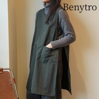  Áo Vest Dài BENYTRO Tạp Dề Nhà Bếp Chống Bẩn Đa Năng Thời Trang Chống Thấm Nước Phong Cách Nhật Bản Nail Salon Tạp Dề Làm Đẹp 