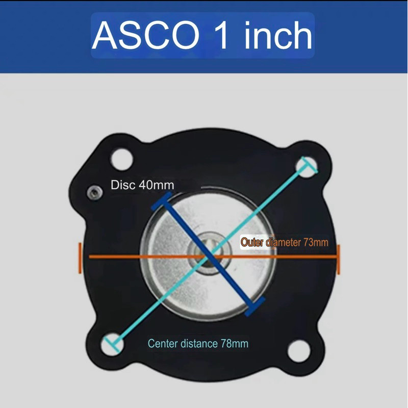 Màng van xung asco SCG353A044(1”) SCG353A047(1.5”) SCG353A050(2”) SCG353A051 (2.5”) SCXE353.060(3”)