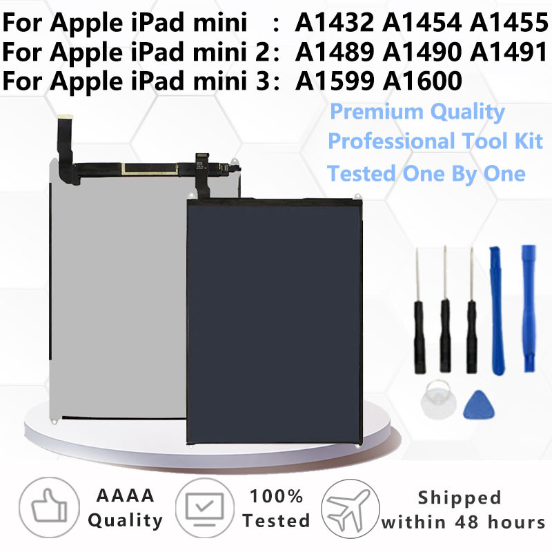 OEM Cho Apple iPad Mini 1 Mini 2 Mini 3 A1432 A1489 A1454 Màn Hình LCD Màn Hình Cảm Ứng Bộ Số Hóa Bả