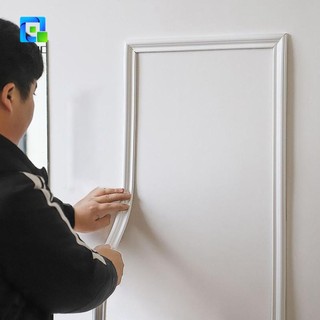ZYJC Trang Trí Dải Bọt Cho DIY Tường Nổi Tự Dính Peel & Stick 3D Trang Trí Nhà