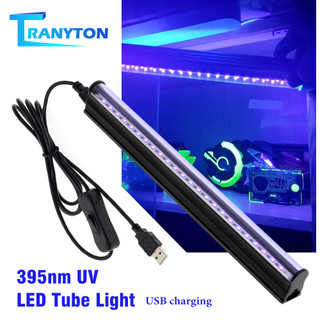 5V USB LED UV Light Tube cho Blacklight Poster UV Chữa Đèn Nghệ Thuật Phòng Ngủ Đèn Tia Cực tím cho Halloween và Blacklight