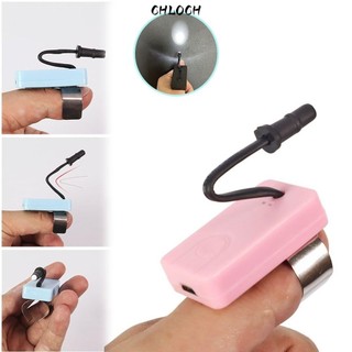 Đèn chọn tai CHLOCH, Làm nổi bật có thể điều chỉnh góc chiếu sáng lấy tai Đèn ngón tay cái, Dụng cụ làm sạch đèn có thể sạc lại di động Dụng cụ lấy ráy tai