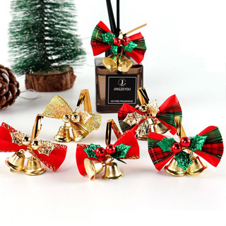  Nơ Trang Trí Giáng Sinh Nơ Chuông Vàng Decor Cây Thông 