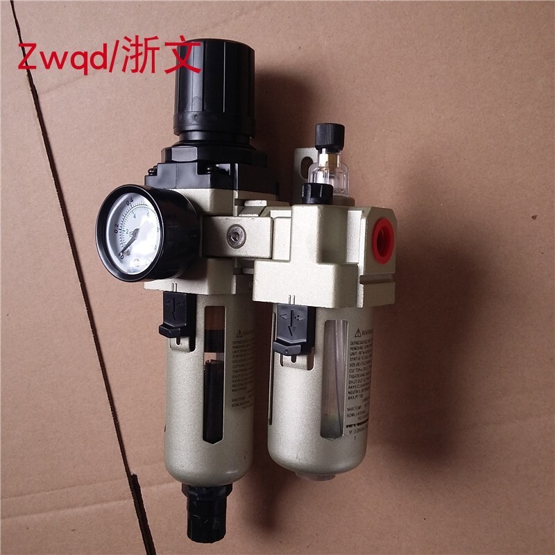 Bộ xử lý nguồn không khí Hai mảnh AW3000-02D 03D + AL3000-02 03 Tự động thoát nước hai mảnh dính liề