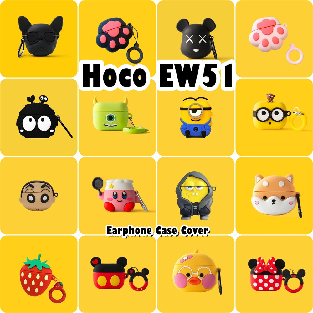 Hàng có sẵnCho Hoco EW51 ốp tai ng Case sáng kiến phim hoạt hình Vỏ Bảo Vệ Hộp Sạc Tai Nghe NO.1