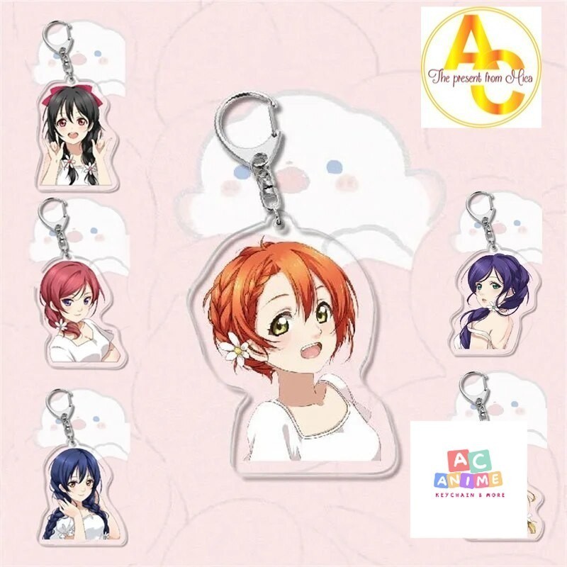Móc khóa Kawaii Anime Love Live Kotori Minami Nico Yazawa Girl