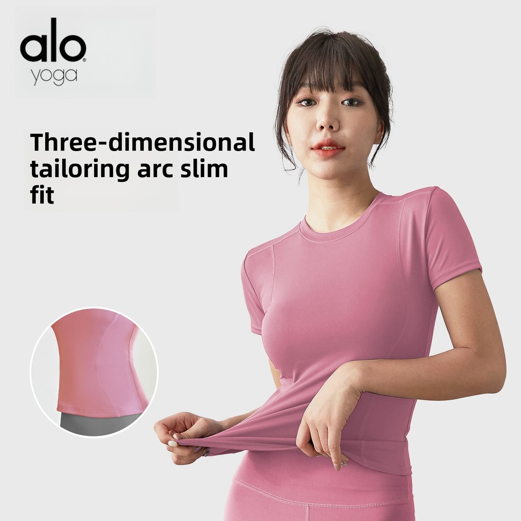 Aloha Thể Thao Top Nữ Skinny Ôm, Phù Hợp Cho Luyện Tập Và Thời Trang Hàng Ngày