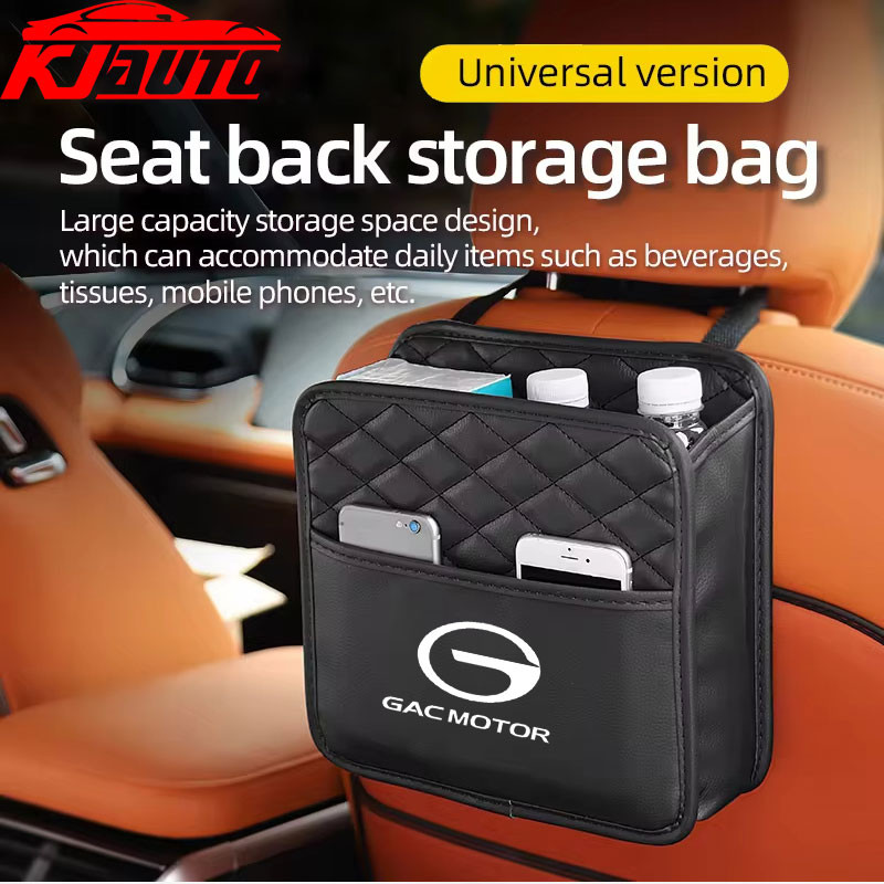 Đa Năng GAC Motor Trumpchi Ghế Ô Tô Treo Da PU Túi Bảo Quản Người Tổ Chức Ghế Sau Treo Túi Khăn Giấy