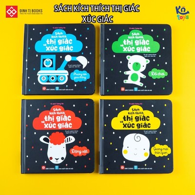 Sách Tương Tác Kích Thích Thị Giác và Xúc Giác (0 - 3 Tuổi) – Đinh Tị Books