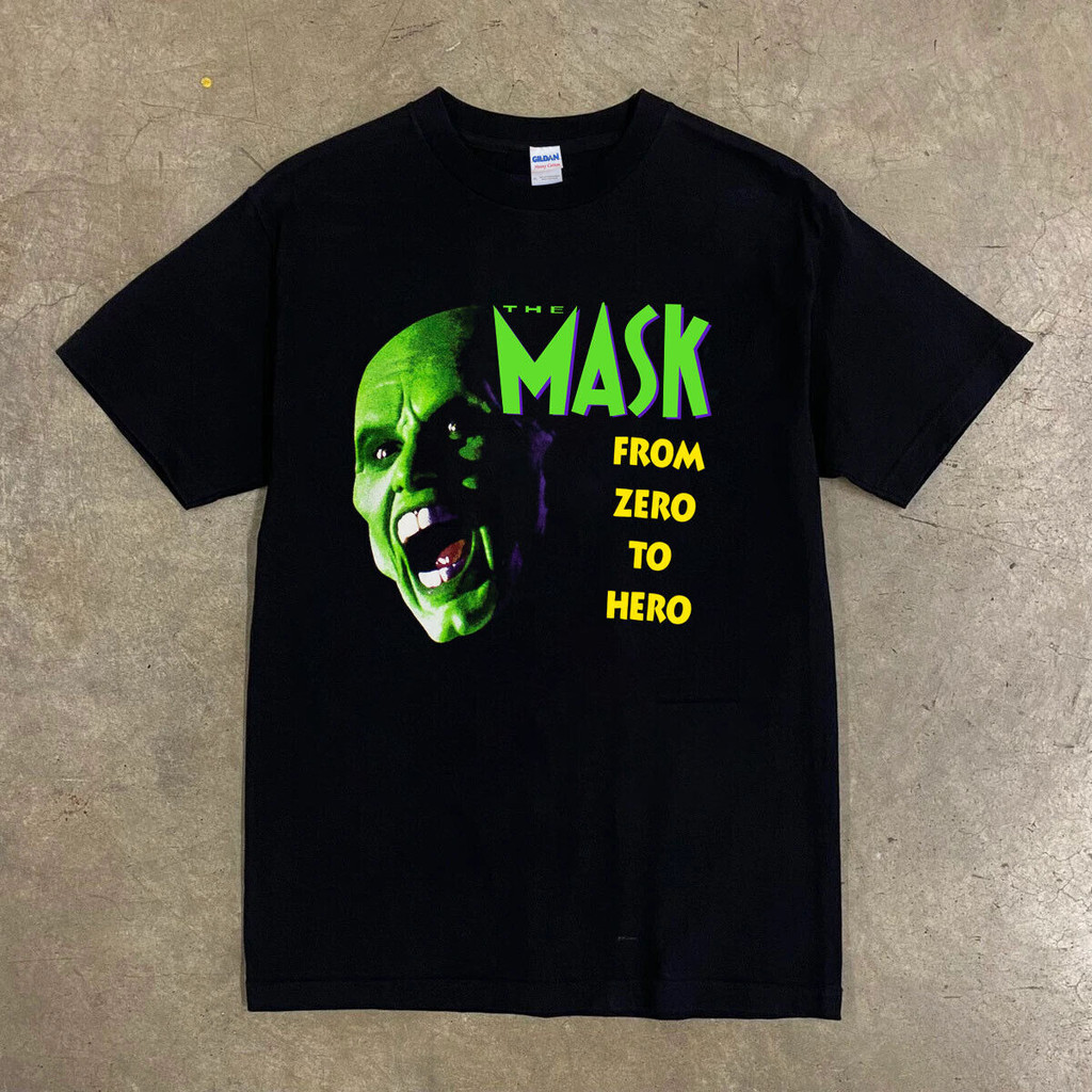 Mặt nạ The Mask From Zero To Hero 1994 Jim Carrey Phim Halloween Áo