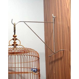 COMBO 5 Móc treo lồng chim gắn tường inox dài 30cm dầy 5li