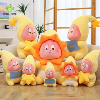 Henghome POP Star We Are Twinkle Twinkle Cartoon Đồ chơi búp bê sang trọng Gối nghệ thuật Trang trí nhà cửa cho trẻ em Quà tặng năm mới *