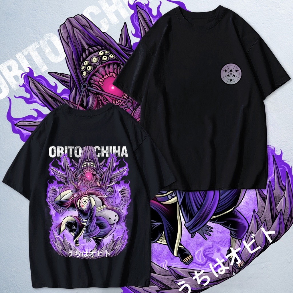 Anime Naruto Obito Áo dài tay & tay ngắn