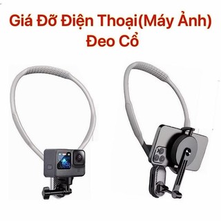 Giá Đỡ Máy Ảnh Đeo Cổ Ngực Bằng Vít 1/4 Inch, Quay Video, Chụp Ảnh Ổn Định, Không Rung Lắc Kèm Dây Đai An Toàn