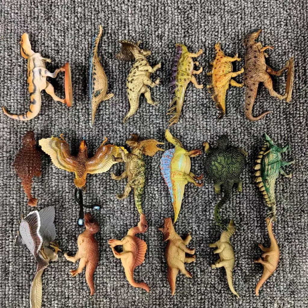 Hàng rời PNSO mô phỏng mô hình khủng long nhỏ đồ chơi trẻ em khủng long Vua tăng trưởng đồng hành bộ