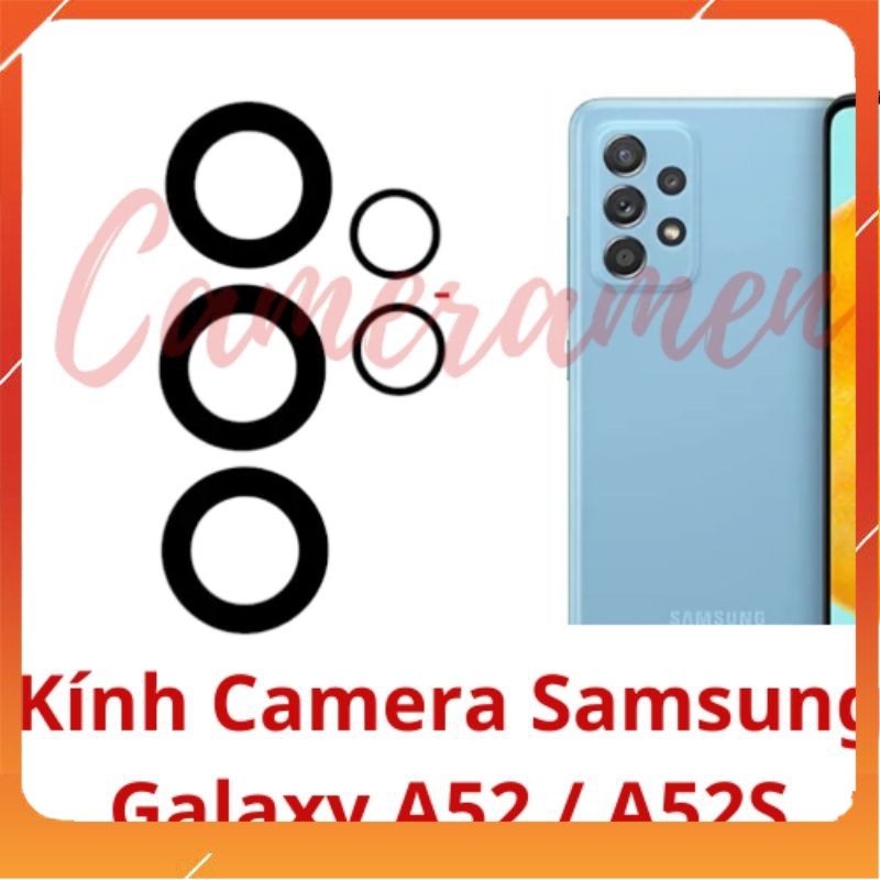 Kính Camera Samsung Galaxy A52 5G / A52 5G / A52S Zin ( Siêu Sale )