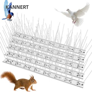 Kannert Chim Spikes, 25 / 33 / 50CM Thép không gỉ Chim Repeller, Chống cháy Dễ dàng Lắp đặt Chống rỉ sét Kim đuổi chim