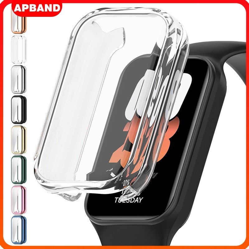 Vỏ Mềm TPU Cho Xiaomi Smart Band 8 Active Mi Band 8 Active/Redmi Band 2 Màn Hình Trong Suốt Bảo Vệ M