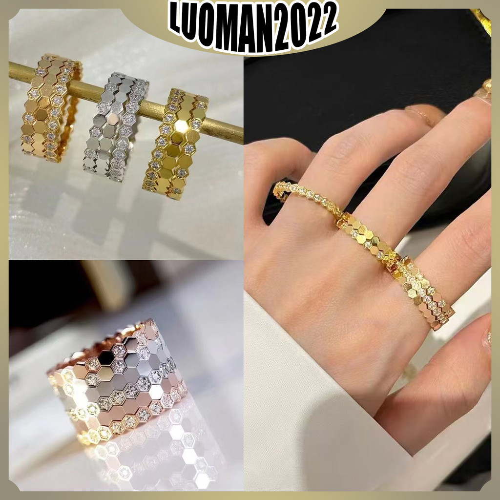 Nhẫn nữ đính kim cương thời trang giản dị