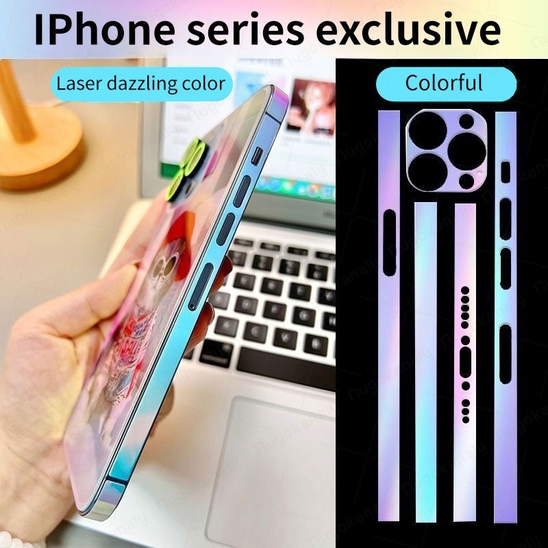 Miếng PPF dán viền bảo vệ cho iPhone 16 Plus 15 14 13 12 Pro Max