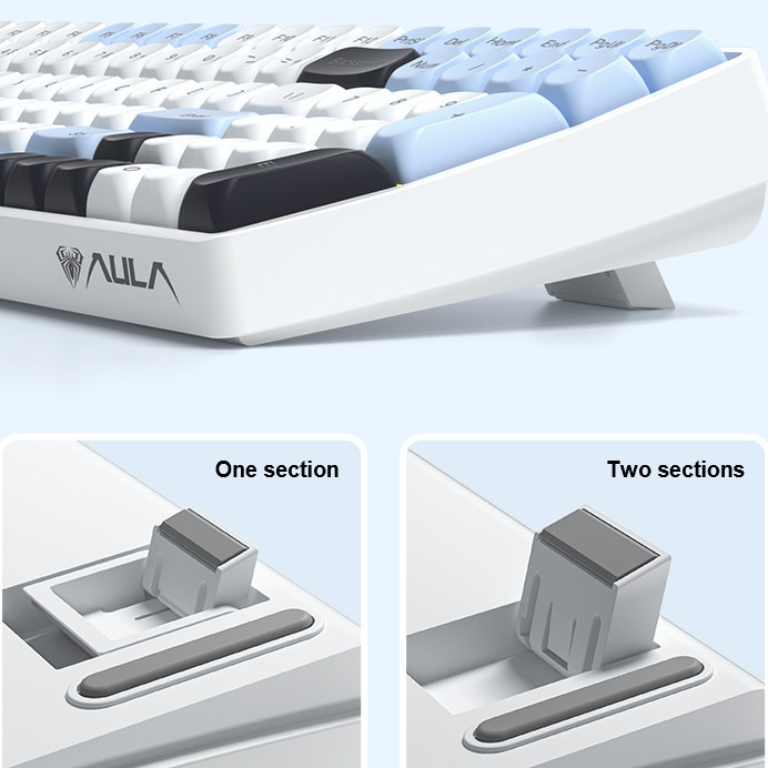 Bàn Phím Cơ AULA S100PRO 99 Phím nhỏ gọn, Keycap PBT trường tồn, độ trễ thấp phù hợp văn phòng | BigBuy360 - bigbuy360.vn