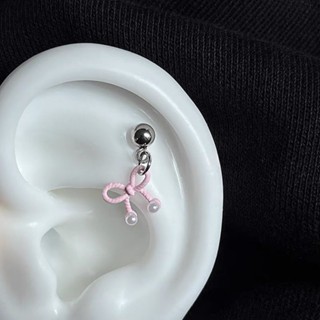 1 Bông tai ngọc trai bằng thép titan làm đẹp cho nữ