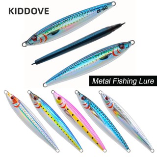 Kiddove Jig Mồi in 30g 40g Cá thu Tây Ban Nha Chìm Cá thu Tây Ban Nha