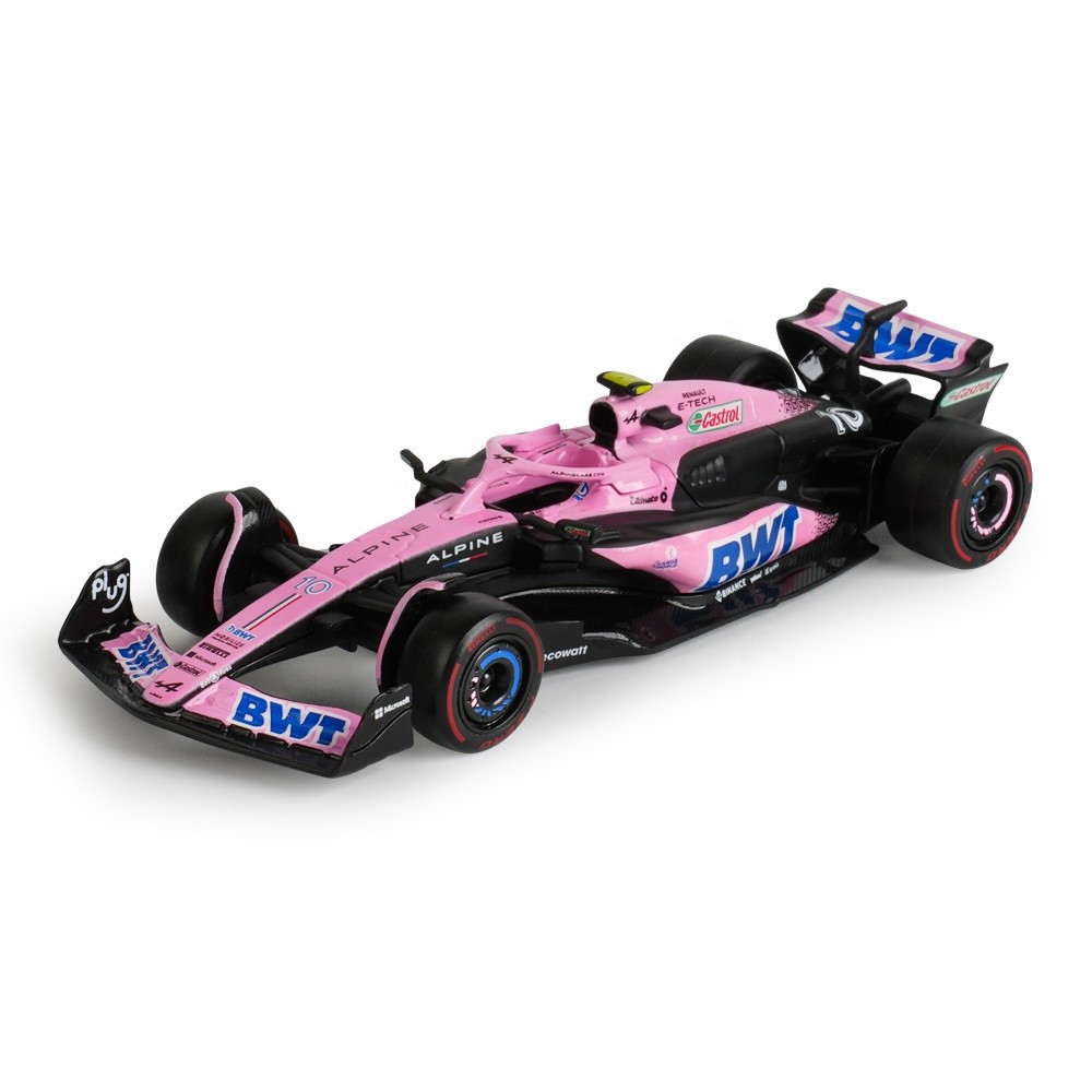 Bburago 1: 43 BWT Alpine 2023 Bahrain F1 Racing A523 Formula One Racing Die Cast Xe Mô Hình Đồ Chơi 