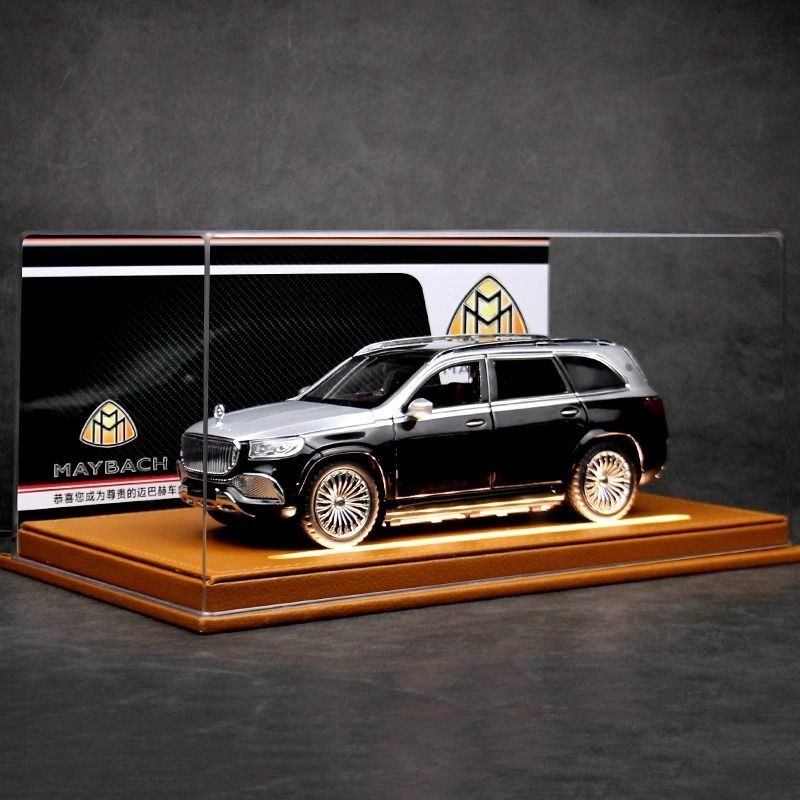 Cao cấp xe Maybach Mô hình xe địa hình hợp kim GLS600 Đồ chơi xe mô hình bộ sưu tập xe sang trọng độ