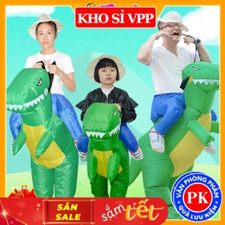  Bộ đồ bơm hơi hóa trang khủng long T-REX vui nhộn cho bé đồ hóa trang Halloween Giáng Sinh đồ cosplay E1081 