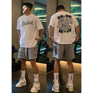  Áo Thun Nam In Chữ Kiểu Mỹ – Áo Phông Cotton Tay Ngắn Rộng Rãi Cá Tính Trẻ Trung 