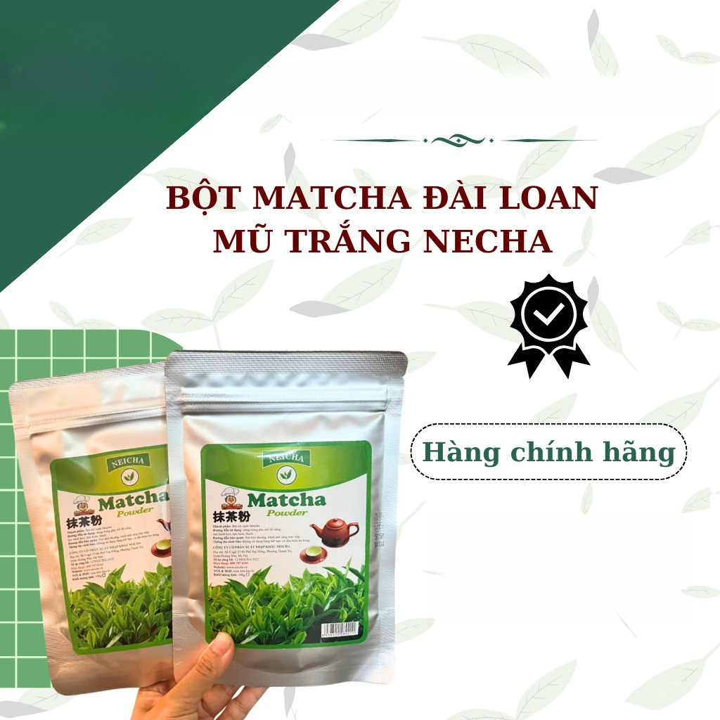 Bột Matcha P02 Túi Tách Lẻ - Nguyên Liệu Pha Chế