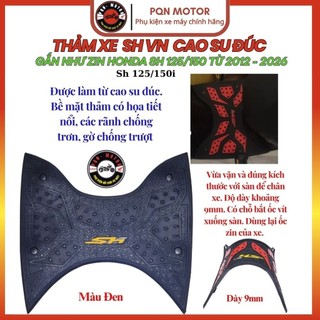 Thảm để chân Sh 2012-2016. Thảm Cao Su Sh 125/150i Dày Đẹp