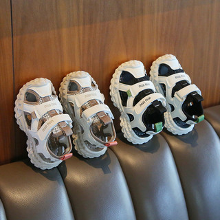 MẪU Sandal quai dán tiện lợi cho bé trai chất đẹp  mềm đế mềm chống trơn chống trượt cho bé Sz21-30