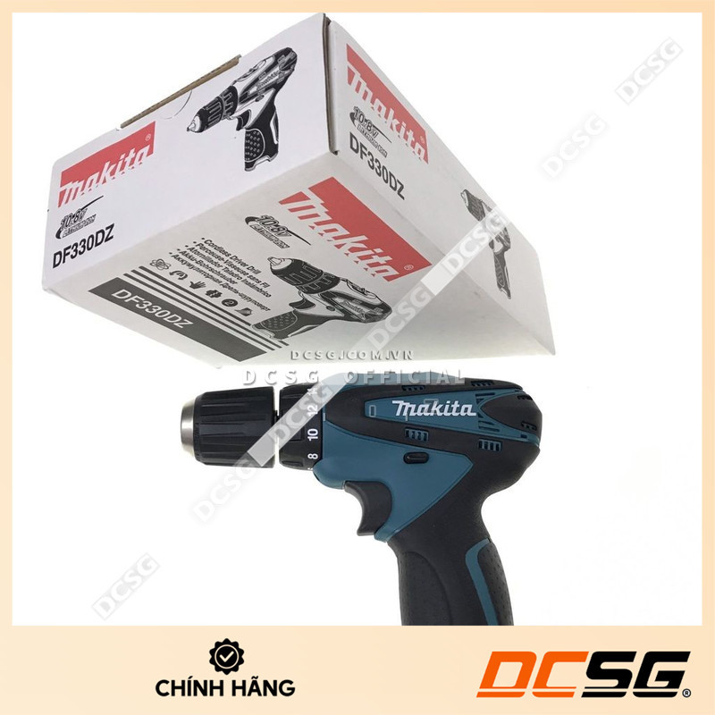 Máy khoan, vặn vít 10/21mm dùng pin 10.8V Makita DF330DZ (không pin sạc) | DCSG Store