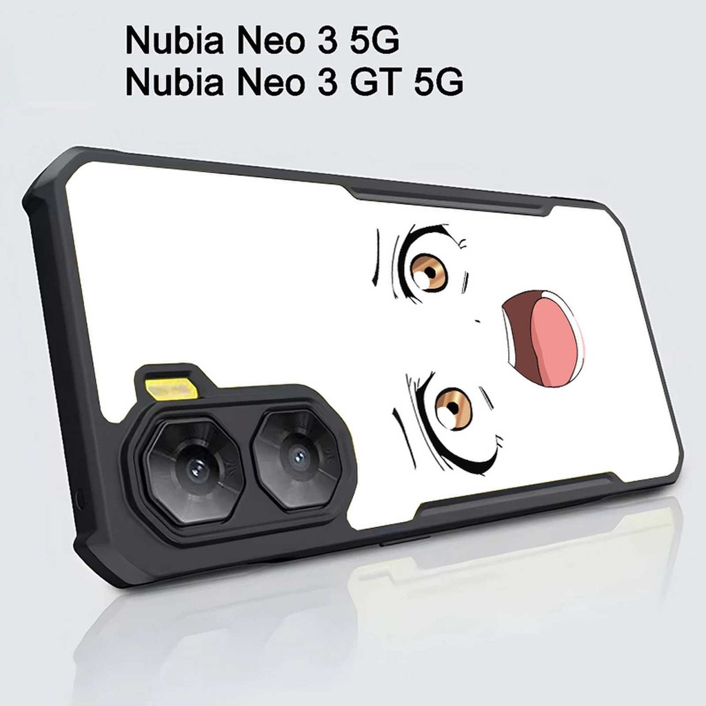 Ốp Điện Thoại Luxur Cho ZTE Nubia Neo 3 GT Ốp Lưng Acrylic Trong Suốt Chống Rơi Vỏ Cứng Siêu Mỏng Ch