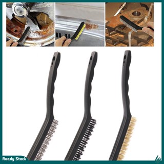Bàn chải dây Mini Đồng thau Bàn chải Nylon & thép Loại bỏ rỉ sét Máy mài đánh bóng