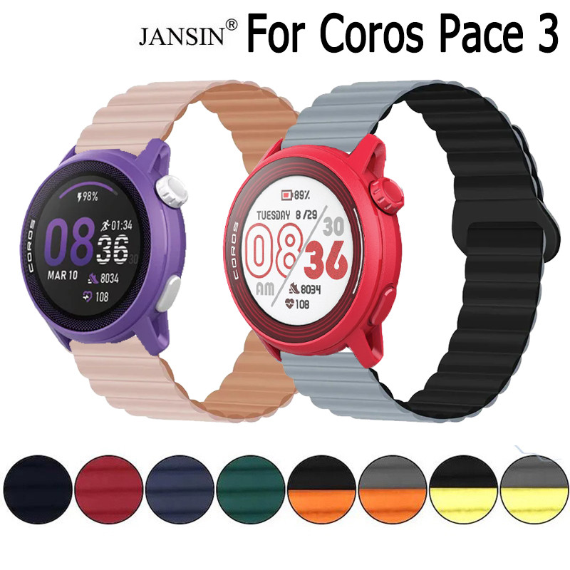 Jansin Dây Đeo Nam Châm Cho Đồng Hồ Thông Minh Coros Pace 3