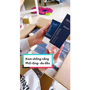 KEM CHỐNG NẮNG PHỔ RỘNG BESKIN DA DẦU - MÈO BEAUTY
