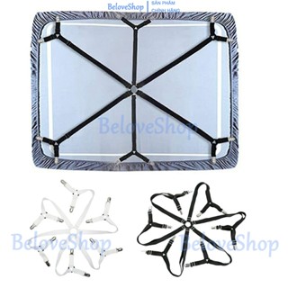 Dây kẹp cố định ga giường 3 mặt 6 cạnh tiện lợi