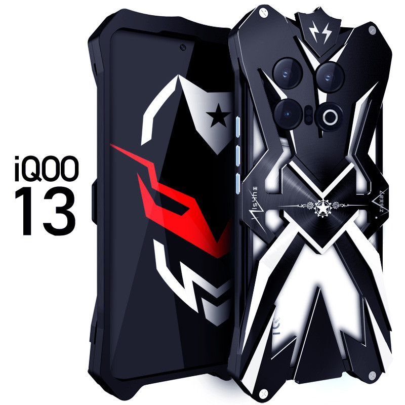 Ốp điện thoại nhôm kim loại giáp nặng Zimon Luxury Thor chính hãng cho Vivo IQOO 13 12 11 IQOO13 Pro