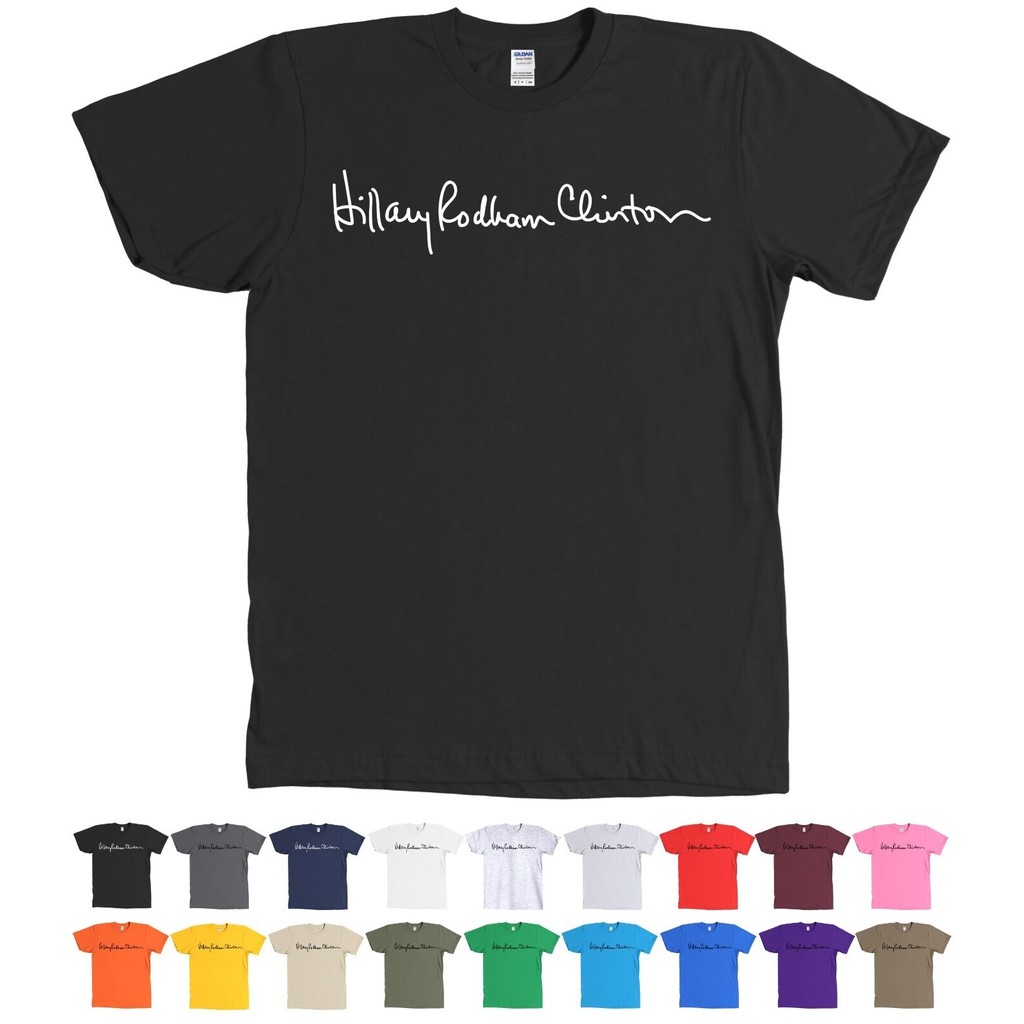 Áo thun chữ ký Hillary Rodham Clinton Autograph Tee - Mới
