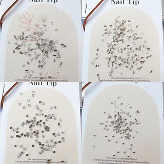 [Maybeauty] 50 Chiếc Mini Size 3D Zircon Marquise Hình Móng Tay Nghệ Thuật Kim Cương Giả Ch Đá Quý Phụ Kiện Trang Trí Móng Tay Vật Dụng {VN}