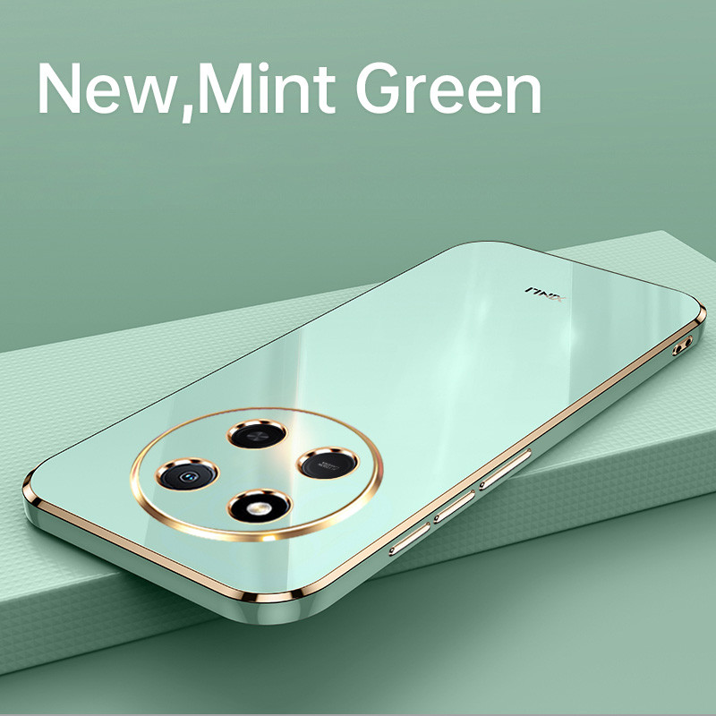 Dành Cho Honor X9C 5G Ốp Lưng Silicon Mềm Chống Sốc Ốp Lưng Mạ Điện Cho Honor X9C 5G Vỏ Điện Thoại